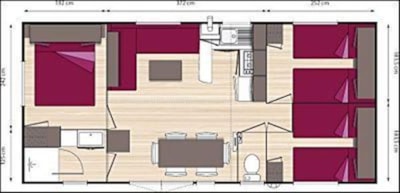 Mobile home Fidji 30m² — 3