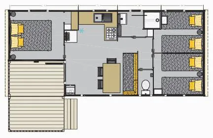 Mobil-Home Mooréa 30 M²