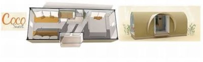 Cocosweet 16 m² - without sanitary facilities — 3