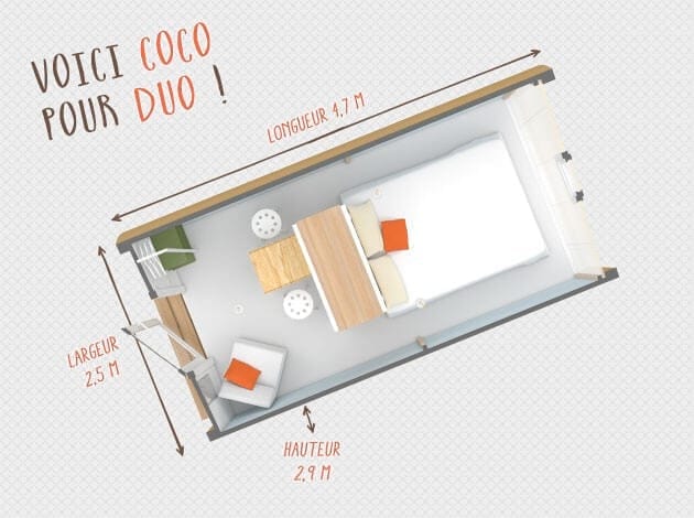 Cocoduo 2 Pers