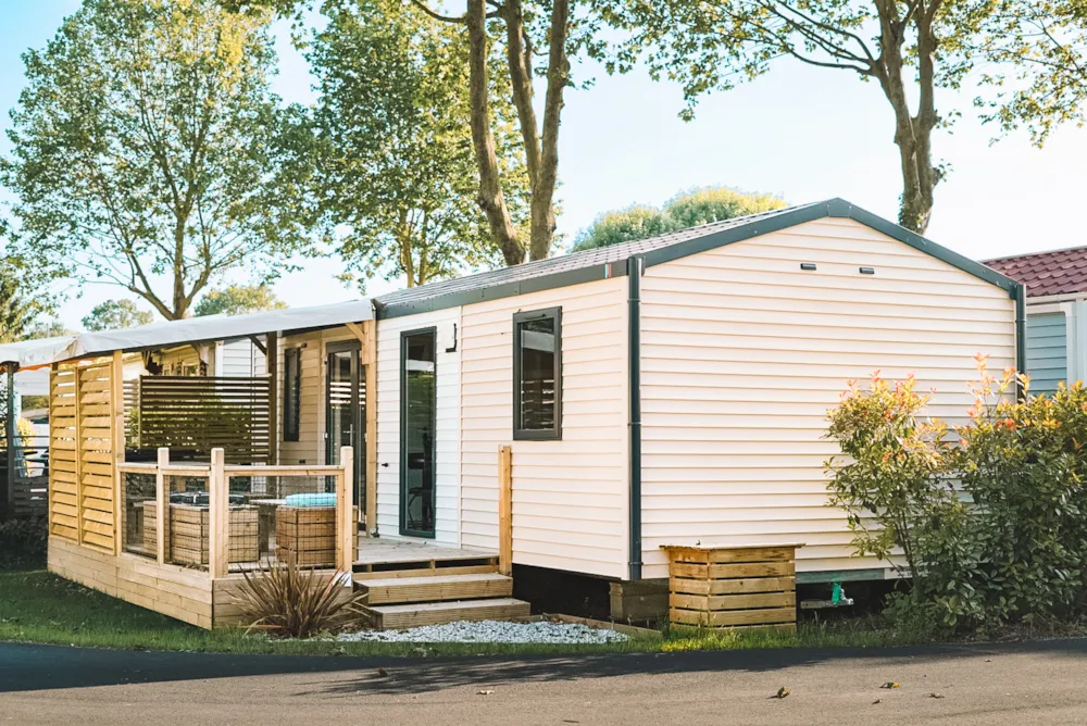 Location - Mobilhome Toscane 33M² - Camping de la Gères