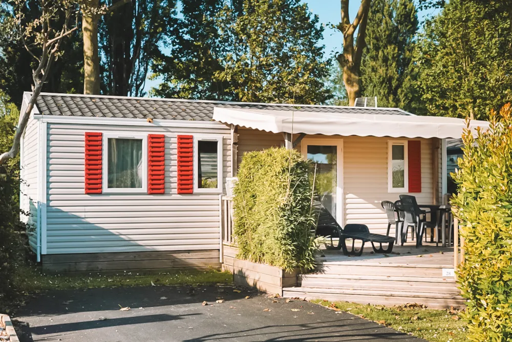 Location - Mobil-Home Bermudes 31 M² - Camping de la Gères