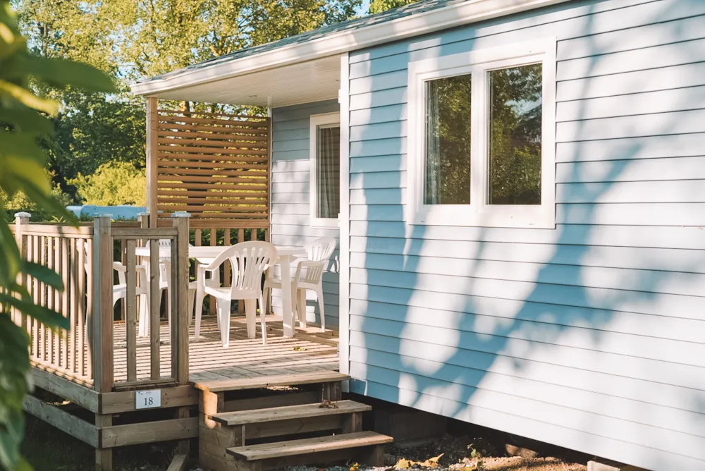 Location - Mobilhome Pacifique Premium 32M2 - Camping de la Gères