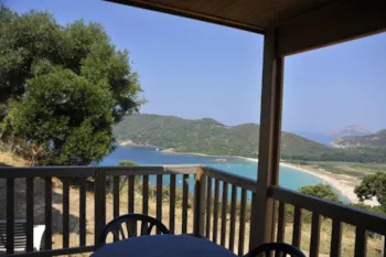 Mietunterkunft - Chalet Mit Meerblick  (S) - Flower Camping Torraccia