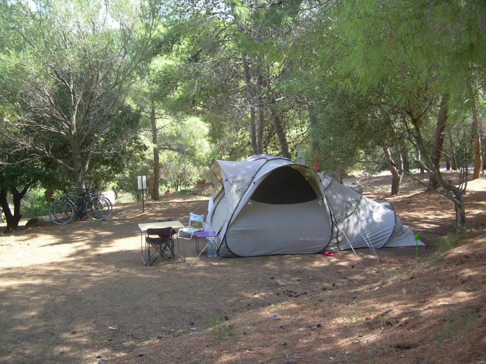Piazzola Confort (1 tenda, roulotte, camper / 1 auto / Elettricità)