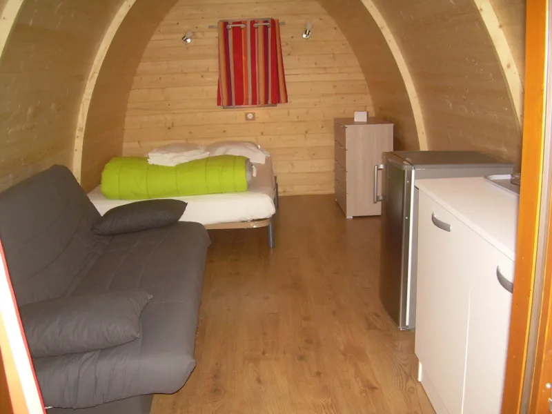 Chalet Insolite 19M² (1 Chambre ) -  Sans Sanitaire + Clim (M/D)