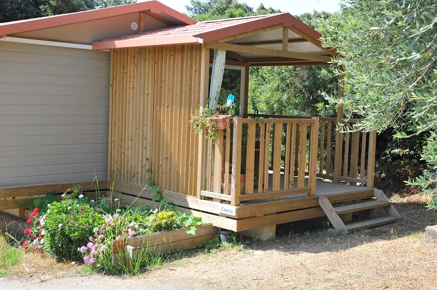 Location - Chalet Essentiel Confort 25M²  Avec Clim (S) - CAMPING TORRACCIA