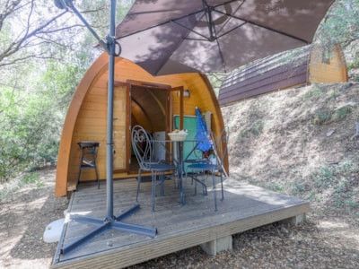 Chalet Insolite 19m² (1 bedroom ) - without bathroom + Air conditioning (M/D)