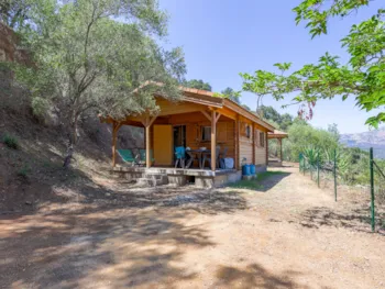 Mietunterkunft - Chalet Naturholz 25 M² ( S ) - Flower Camping Torraccia