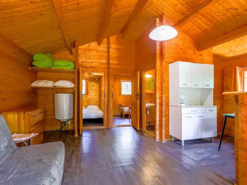 Chalet Bois Nature Confort 38M²  Avec Clim (S )