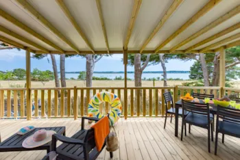Accommodation - Premium 3 Bedrooms / 2 Bathrooms -Exceptional Sea View !!! - Camping de la Baie