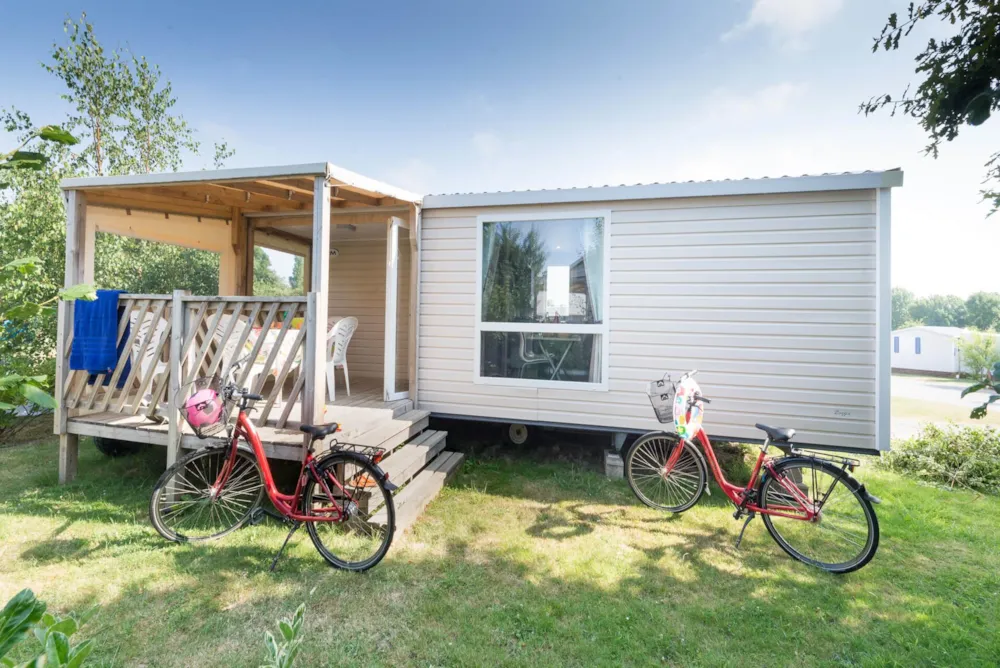 Location - Mobil-Home 2 Chambres - 3 Soleils - Camping de la Baie