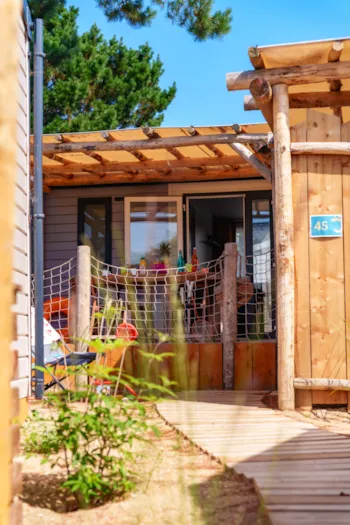 Accommodation - Premium "Sandy Side" Mobile Home 3 Bedrooms 1 Bathroom - Camping de la Baie