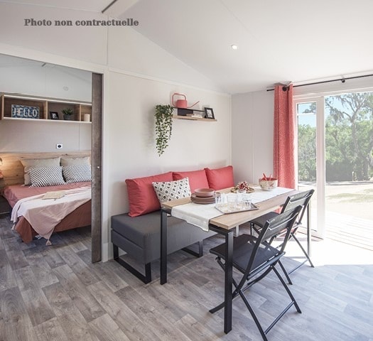 Mobil-home 2 bedrooms  - 4 SUNS - adapted to the people with reduced mobility