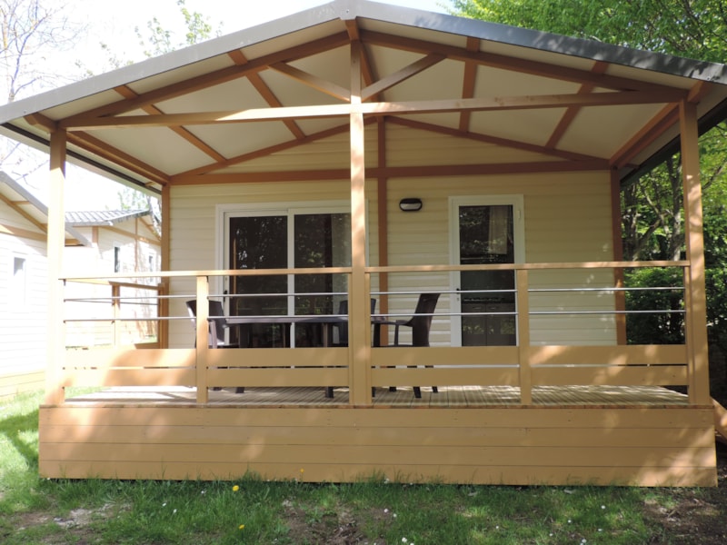 Chalet essentiel 27 m² / 2 Zimmer - Überdachte Terrasse 13 m²