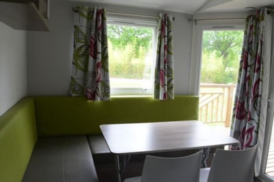 Mobile home essentiel 31 m² / 3 bedrooms - Half-covered terrace TV