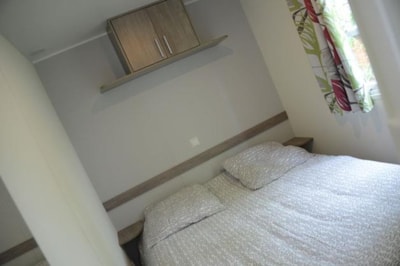 Mobile home essentiel 31 m² / 3 bedrooms - Half-covered terrace TV