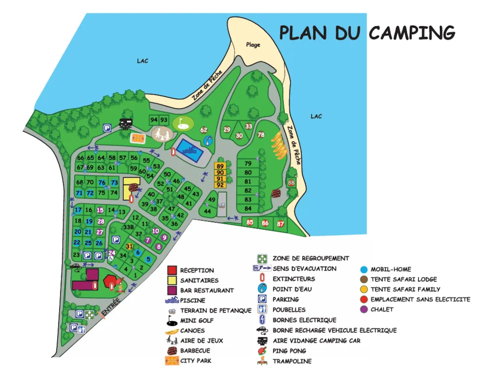 Camping d'Arpheuilles