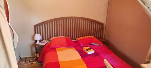 Location - Tente Safari Family Eco - image n°6 - Camping d'Arpheuilles