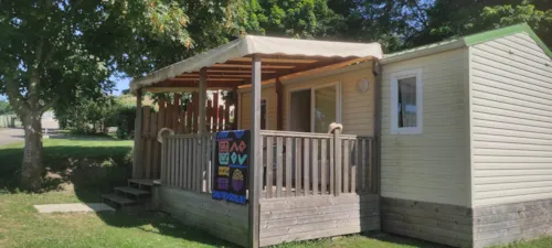 Location - Mobil Home Eco 2 Chambres - image n°2 - Camping d'Arpheuilles