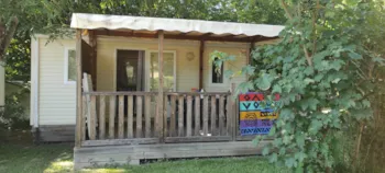 Mietunterkunft - Mobilheim 2 Zimmer + Tv - Camping d'Arpheuilles