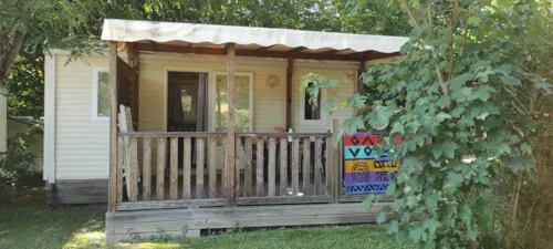 Location - Mobil Home Essentiel 2 Chambres Avec Télévision - image n°1 - Camping d'Arpheuilles