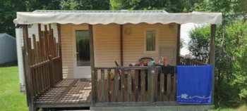 Mietunterkunft - Mobilheim 2 Zimmer + Tv + Klimaanlage - Camping d'Arpheuilles