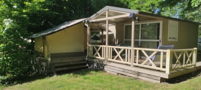 Chalet adapted to the people with reduced mobility