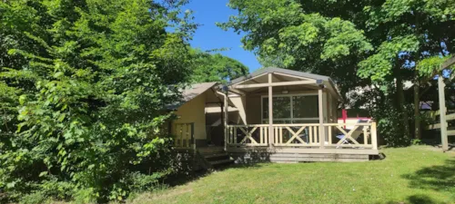 Accommodation - Chalet Adapted To The People With Reduced Mobility - image n°1 - Camping d'Arpheuilles