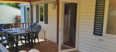 Air-conditioned 3-bedroom mobile home / TV / 31 m2