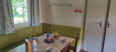 Air-conditioned 3-bedroom mobile home / TV / 31 m2