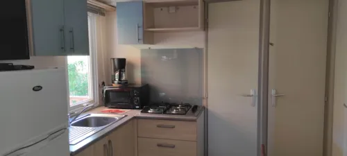 Location - Mobil Home Climatisé 3 Chambres / Tv / 31 M2 - image n°5 - Camping d'Arpheuilles