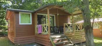 Mietunterkunft - Chalet 32 M² / 3 Zimmer - Überdachte Terrasse 12 M² Tv - Camping d'Arpheuilles