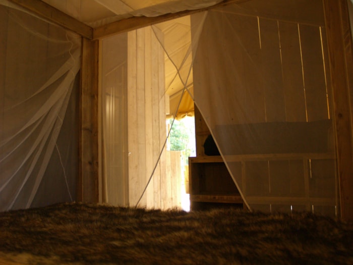Lodge Safari Isolée 35M² (2 Chambres Et Une Salle De Bains/Wc) + Terrasse