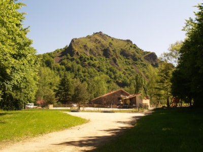 Pitch 100m² caravan, motorhome - with electricity