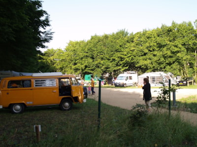 Pitch 100m² caravan, motorhome - with electricity
