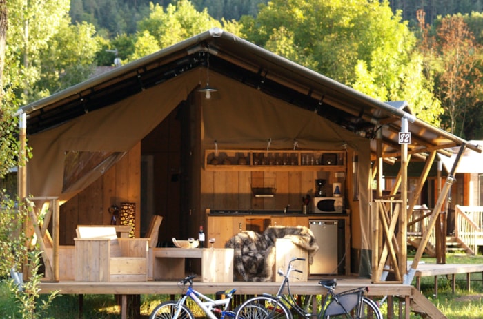 Lodge Safari Isolée 35M² (2 Chambres Et Une Salle De Bains/Wc) + Terrasse