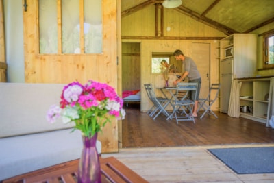 Lodge Cabin 27m² - 2 bedrooms + terrace 12m²