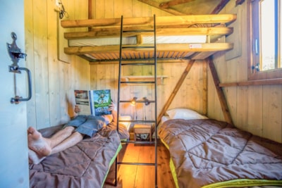 Lodge Cabin 27m² - 2 bedrooms + terrace 12m²