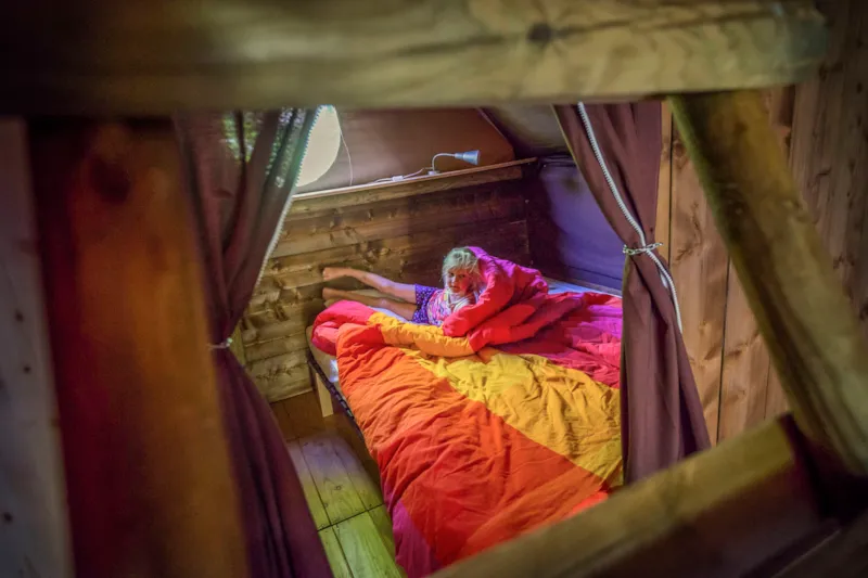 Tente Robinson 24 M² - 1 Chambre + Mezzanine + Salle De Bains