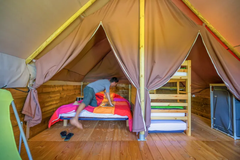 Tente Amazone 20M² - 2 Chambres (Sans Sanitaires Privatifs)