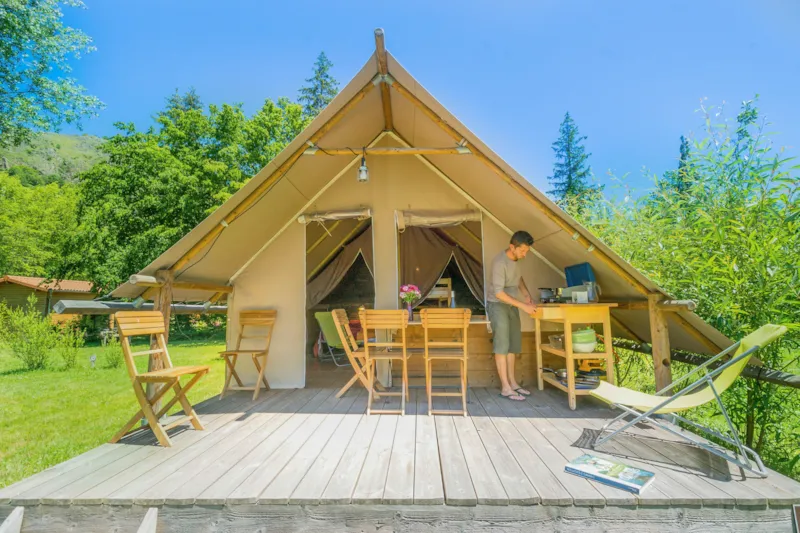 Tente Amazone 20M² - 2 Chambres (Sans Sanitaires Privatifs)