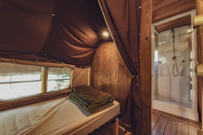 Tente Robinson 24 M² - 1 Chambre + Mezzanine + Salle De Bains