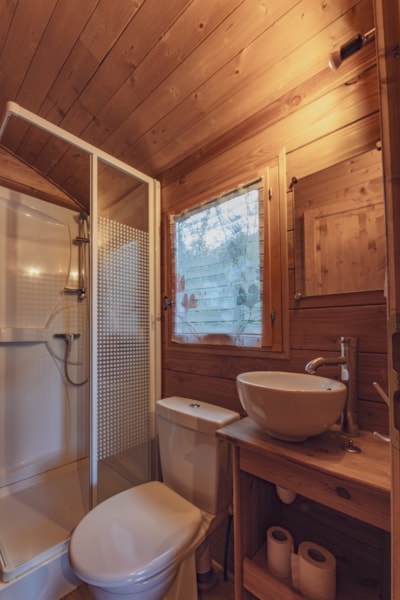Gipsy caravan 20m² + Bathroom