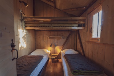 Lodge Cabin 27m² - 2 bedrooms + terrace 12m²