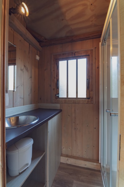 Lodge Cabin 27m² - 2 bedrooms + terrace 12m²