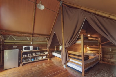 Amazon Tent 20m² - 2 bedrooms (without toilet blocks)