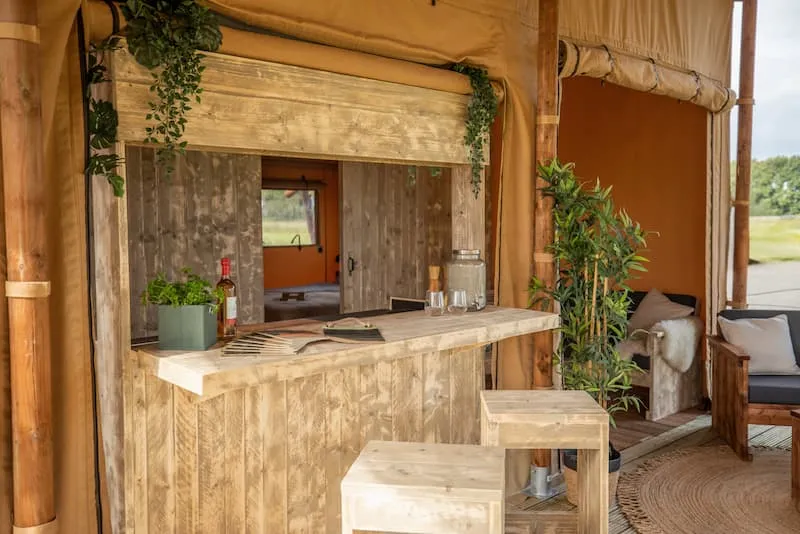 Glamping Lodge 34 M² - 22M² Terrasse - 4/5 Pers