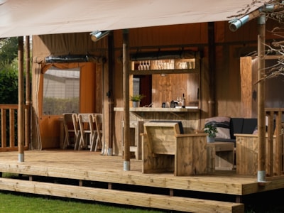 Glamping Lodge 34 m² - 22m² terrace
