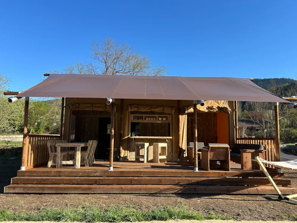 Location - Glamping Lodge 34 M² - 22M² Terrasse - CosyCamp